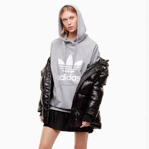 adidas Trefoil Hoodie, Women’s Grey